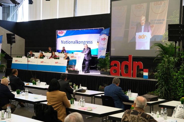 Ettelbrück / Der ADR-Nationalkongress steht im Zeichen von Gibéryens politischer Rente