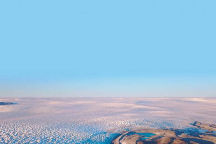 Klimawandel / Grönlands Gletscher könnten in diesem Jahrhundert 35.900 Gigatonnen an Masse verlieren