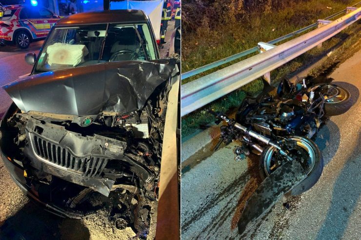 Polizei / Motorradfahrer stirbt bei Unfall in Leudelingen