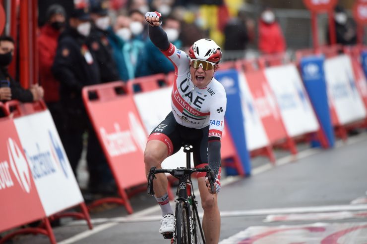 Vuelta / 15. Etappe: Philipsen feiert ersten Grand Tour-Sieg, Roglic weiter in Rot