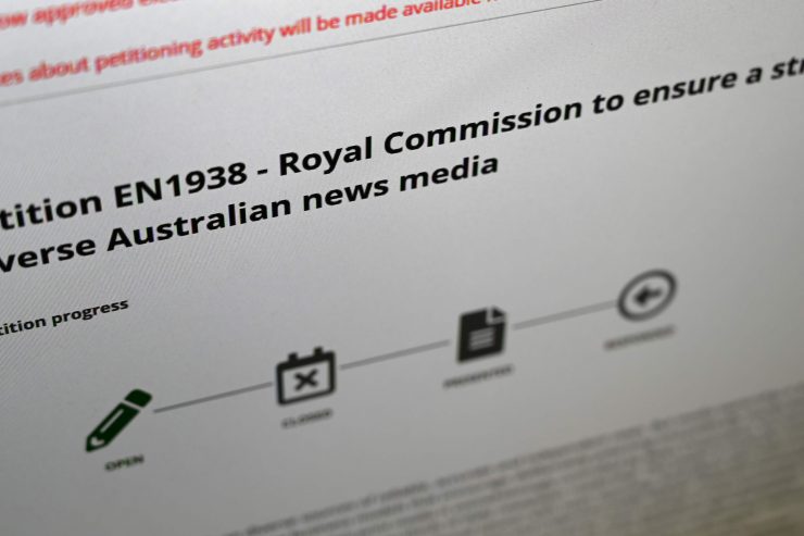 Australien  / Aufbegehren gegen Rupert Murdochs Medienmacht