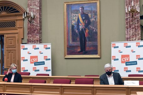 CSV-Fraktionspräsidentin Martine Hansen berief zusammen mit dem CSV-Abgeordneten Claude Wiseler am Montagmorgen eine Pressekonferenz zum Thema ein