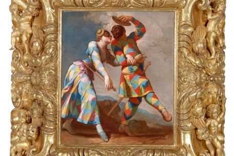 „Arlequin et Colombine“ de Giovanni Domenico Ferretti