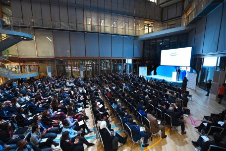 So sah es in den Vorjahren bei der Verleihung des „European Microfinance Award“ in den Räumlichkeiten der Europäischen Investitionsbank (EIB) auf Kirchberg aus (Bild von 2016)