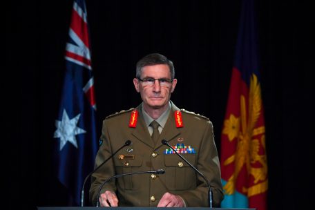„Halbgötter“: Der australische General Angus Campbell stellte die Ergebnisse des Berichts vor 