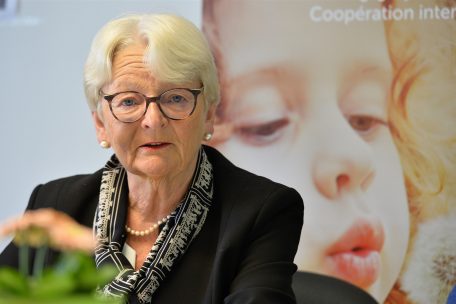 Marie-Josée Jacobs wurde 1995 zur Familienministerin ernannt