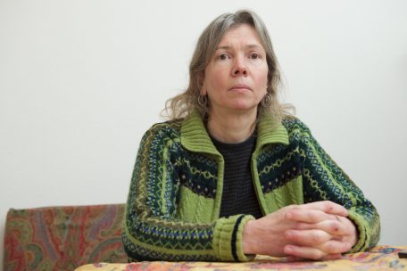 Karin Waringo, Co-Autorin der jüngsten Petition zum Denkmalschutz, Mitglied bei „Luxemburg under Destruction“. Sie ist Unternehmerin im Bereich ökologische Restaurierung und Sanierung.  