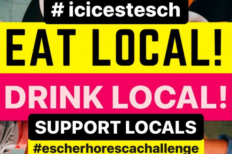 Esch / Lokal essen, lokal kaufen: Samuel Baum ruft #escherhorescachallenge ins Leben