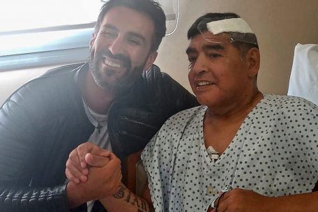 Erst kürzlich musste sich Maradona einer Operation wegen einer Hirnblutung unterziehen