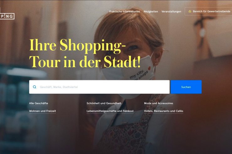 Luxemburg-Stadt / Cityshopping.lu: digitale Unterstützung für Einkaufstouren