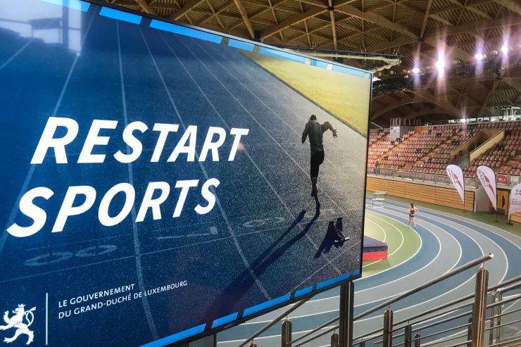 Restart Sports / Sportvereine haben bislang 1,8 Millionen Euro an Hilfen vom Staat bekommen