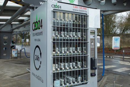 Insgesamt 18 dieser Automaten stehen in ganz Luxemburg