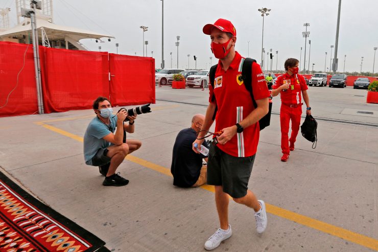 Formel 1 / Sebastian Vettel startet an diesem Wochenende zum letzten Mal für Ferrari