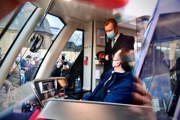 Mobilität in Luxemburg / Großer Bahnhof für die Tram: Vier neue Haltestellen eingeweiht