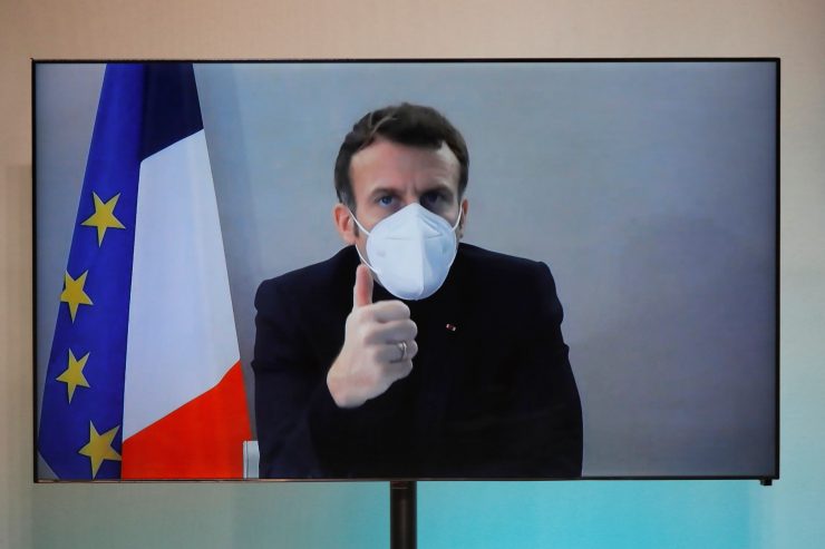 France / Macron, testé positif au Covid-19, confiné à l’Elysée pour une semaine