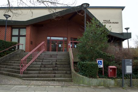 In der Victor-Hugo-Halle auf Limpertsberg ist das Impfzentrum der Stadt Luxemburg untergebracht