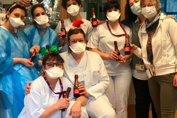 OGBL-Aktion zu Weihnachten / Gewerkschaft verteilt Geschenke für die Corona-Frontkämpfer im CHEM