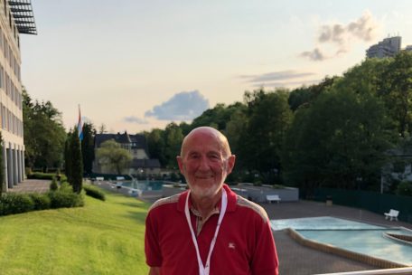 Traditionell kehrt Josy Simon zum ING Night Marathon nach Luxemburg, wie hier 2019, zurück 