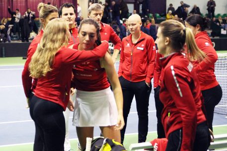 Anfang Februar stieg das Fed-Cup-Team Luxemburgs aus der Europa/Afrika-Gruppe I ab – vor Zuschauern