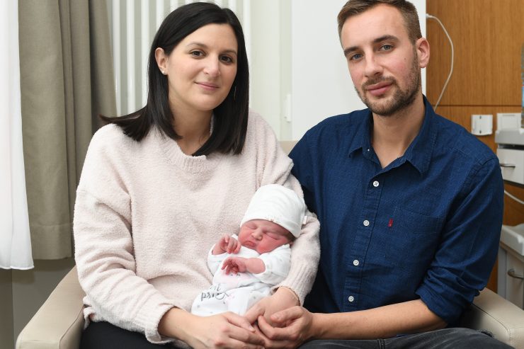 Erstes Baby von 2021 / Gestatten, Luxemburgs Silvesterbaby Romy Tornaboni