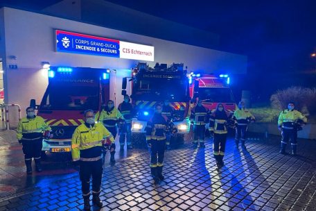 Im Dienst der Bürger im Einsatz: das Team des CIS Echternach