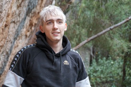 Mika Welter war an Heiligabend die Begehung einer 8b+ geglückt