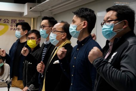 China / Schwerer Schlag gegen Opposition: 50 Festnahmen in Hongkong