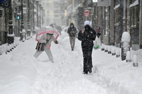 Seit Tagen hatten die Meteorologen vor der Schneefront gewarnt