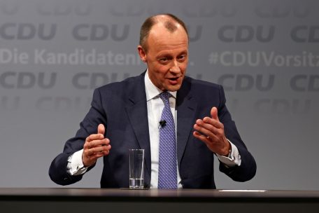 Friedrich Merz lag in Umfragen bislang vorne