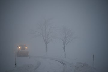Polizeimeldung / 62 Verkehrsunfälle: Schneefall und Kälte sorgen für glatte Straßen