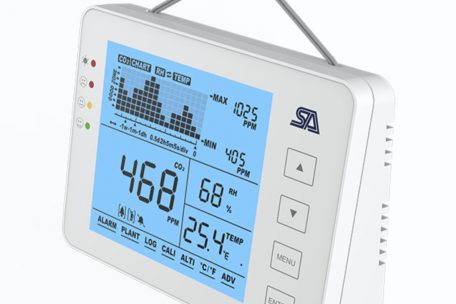 Der andere CO2-Detektor: Typ „SA 1200P“ des Herstellers Shian Tech