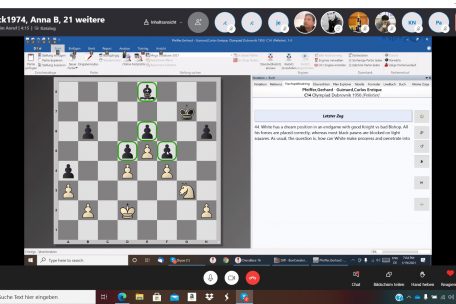 Wegen der Corona-Pandemie trainiert der Differdinger Schachclub momentan nur online