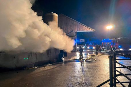 Brand in Niederpallen in der Nacht zum Mittwoch