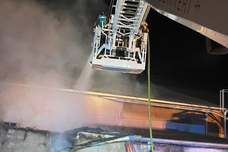 Brand in Niederpallen in der Nacht zum Mittwoch