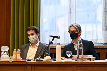 Stadtarchitekt Luc Everling und Urbanistin Daisy Wagner