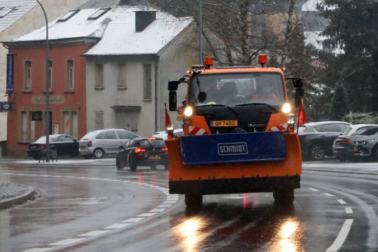 Warnstufe Orange / Météolux warnt vor Eisregen am Montagmorgen