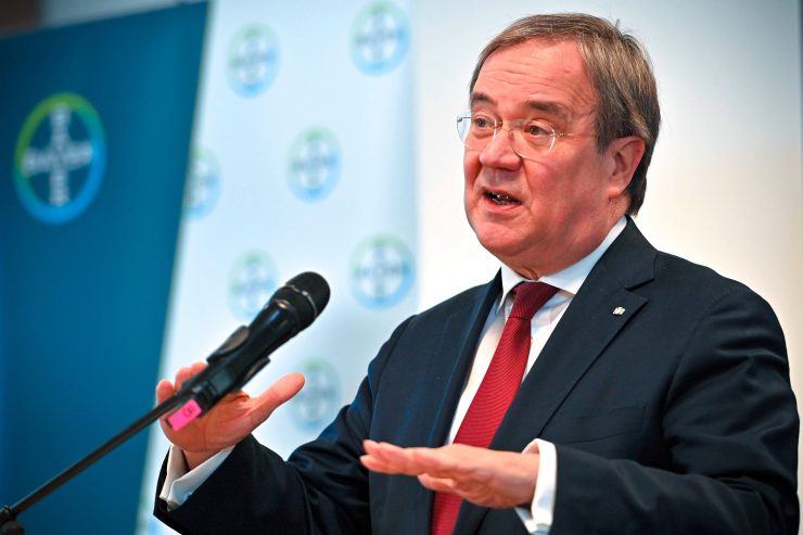 Deutschland / CDU-Chef Laschet stellt Corona-Beschlüsse infrage