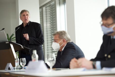 V.l.n.r.: Minister François Bausch, Paul Hammelmann (Präsident „Sécurité routière“) und Chefkommissar André Schaack