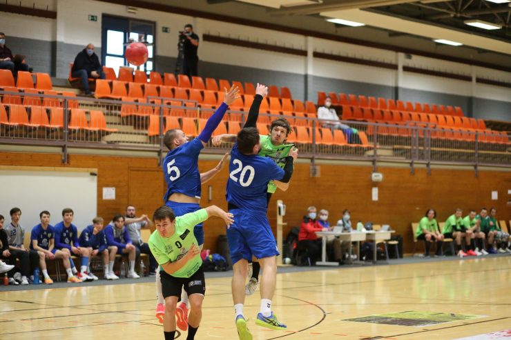 AXA League / Merschs Handballer lösen das letzte Ticket für die Titelgruppe