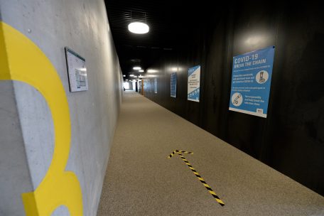 Esch-Belval / Uni.lu-Mensa hat trotz Corona-Maßnahmen für Nicht-Studierende geöffnet