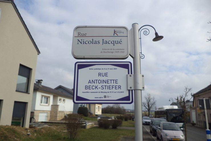 Weltfrauentag / 15 Luxemburger Gemeinden geben ihren Straßen einen zweiten, weiblichen Namen