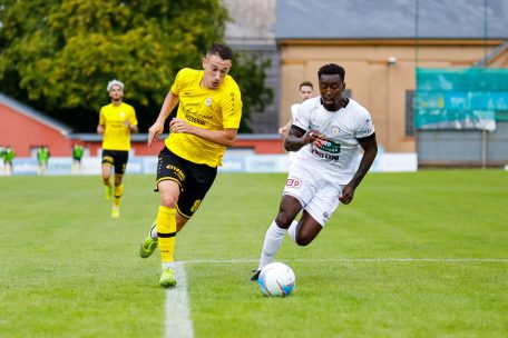 Fußball / Der F91-Stürmer Edvin Muratovic über sein Faible für das Differdinger Spielfeld