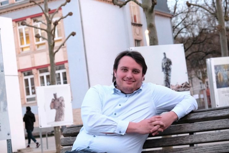 Esch / Der Jeunesser aus dem Fola-Lokal: Ben Funck, das neue Gesicht im Gemeinderat 