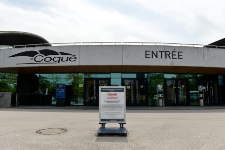 Die Coque war zu Beginn des Lockdowns geschlossen, Leistungssportler durften erst ab dem 4. Mai wieder dort trainieren