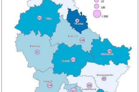 Anzahl der neuen Fälle pro Kanton