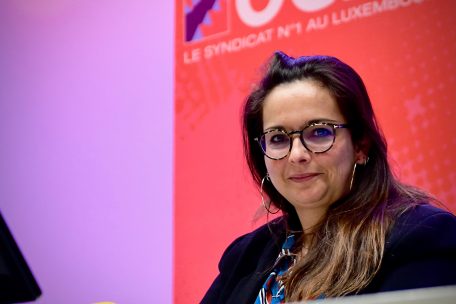 Nora Back kündigte einen 1.-Mai-Umzug in Esch an 