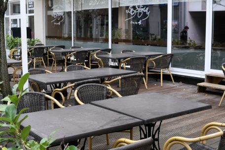 Die Terrasse des „La Storia“ in „Al Esch“