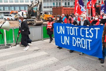 Protest / Bündnis demonstriert für bezahlbaren Wohnraum in Luxemburg