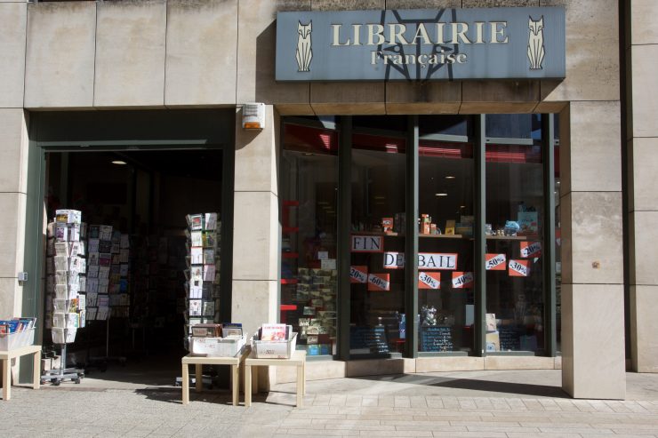 Geschäftesterben in der Hauptstadt  / Nach fast 50 Jahren: Die „Librairie française“ steht vor dem Aus