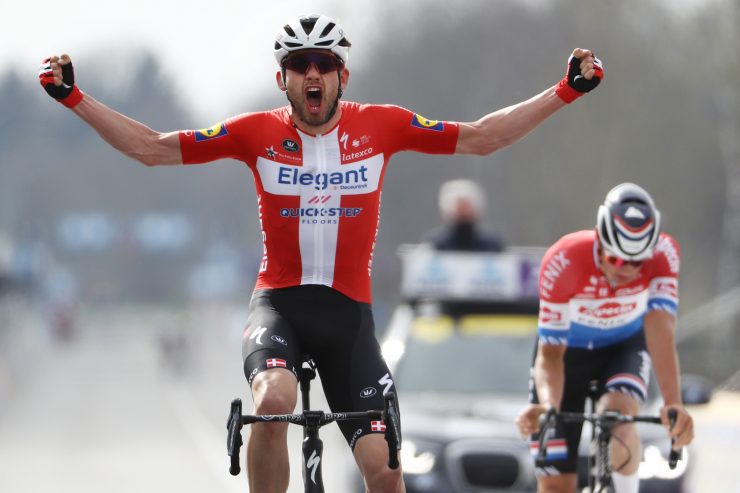 Ronde van Vlaanderen / Asgreen besiegt Van der Poel im Schlusssprint – Geniets als bester Luxemburger 52. 